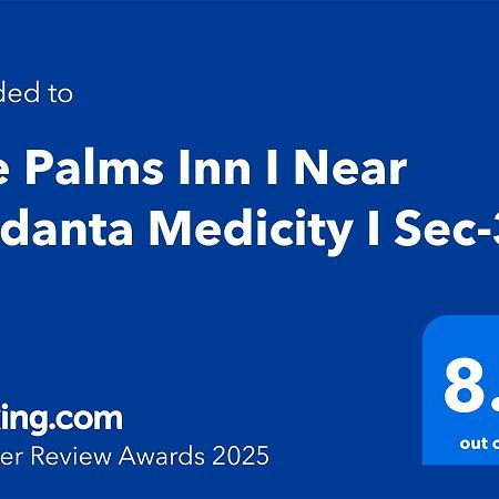 The Palms Inn I Near Medanta Medicity I Sec-38 Gurgaon Exterior photo